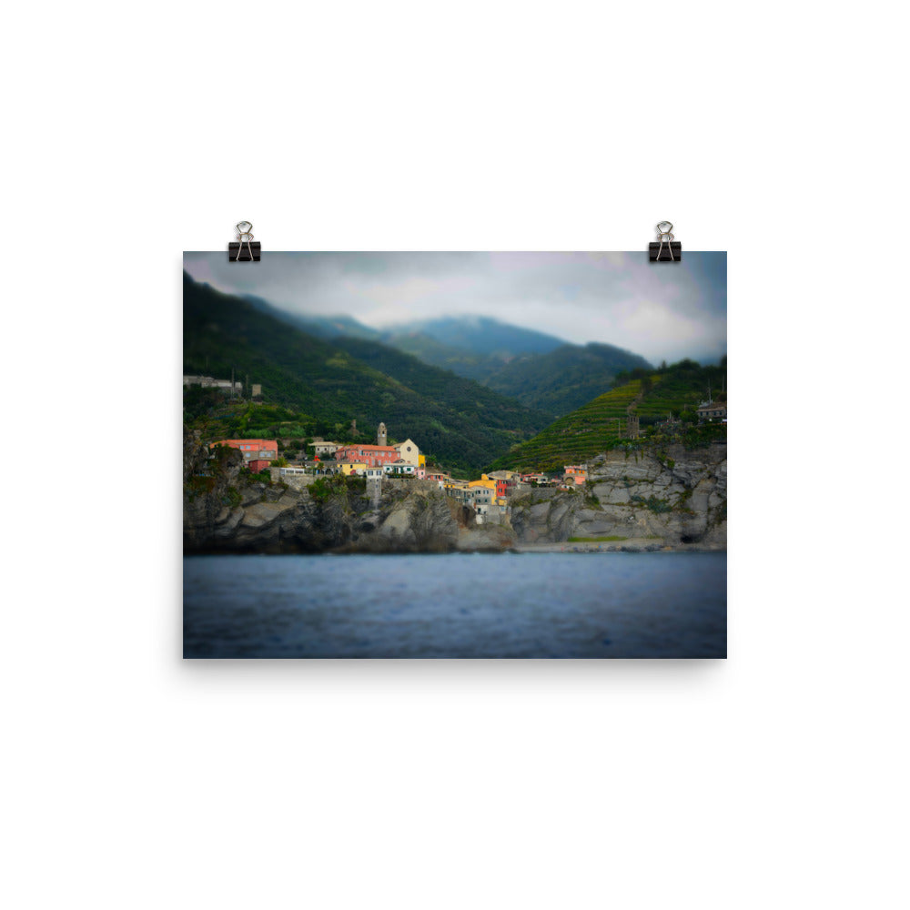 Vernazza - Photo paper poster