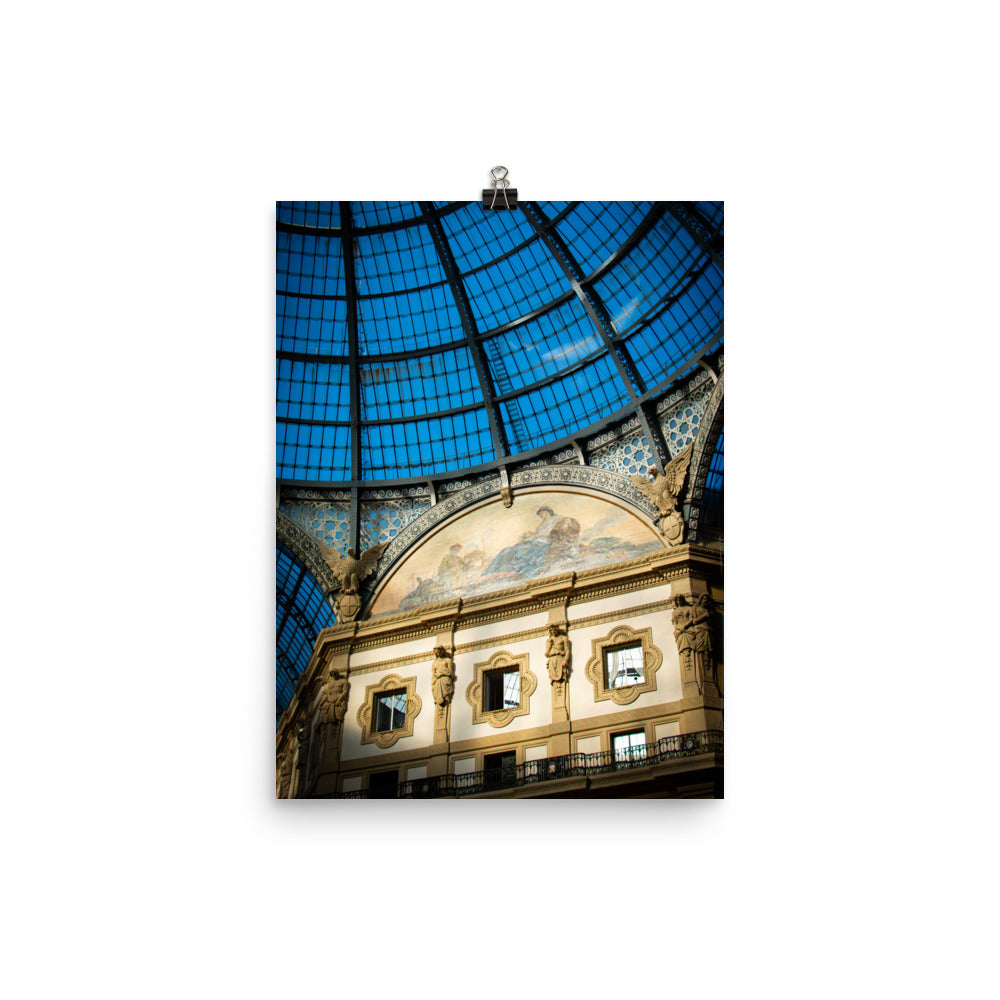 Galleria Vittorio Emanuele II - Photo paper poster