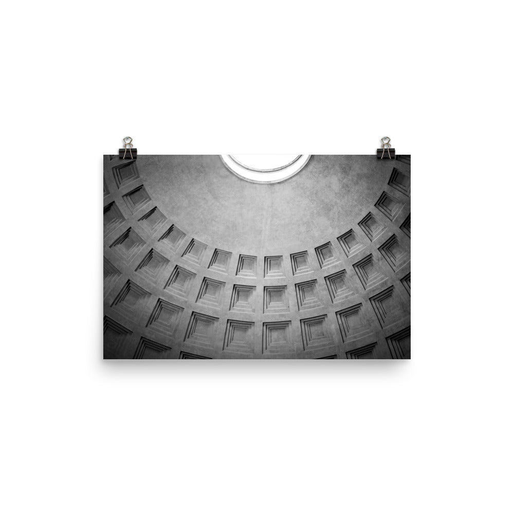 Pantheon.- Photo paper poster