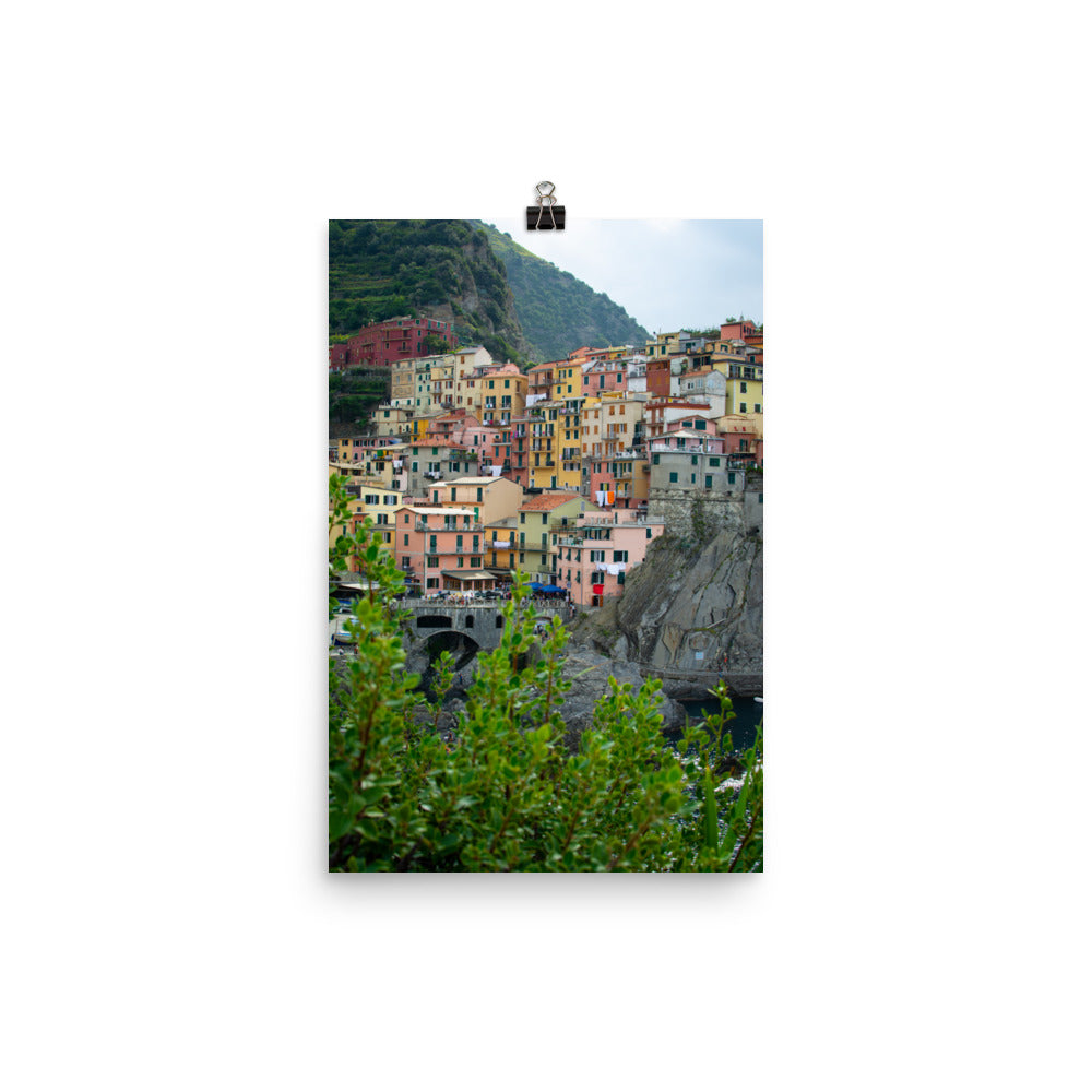 Manarola, Cinque Terre - Photo paper poster