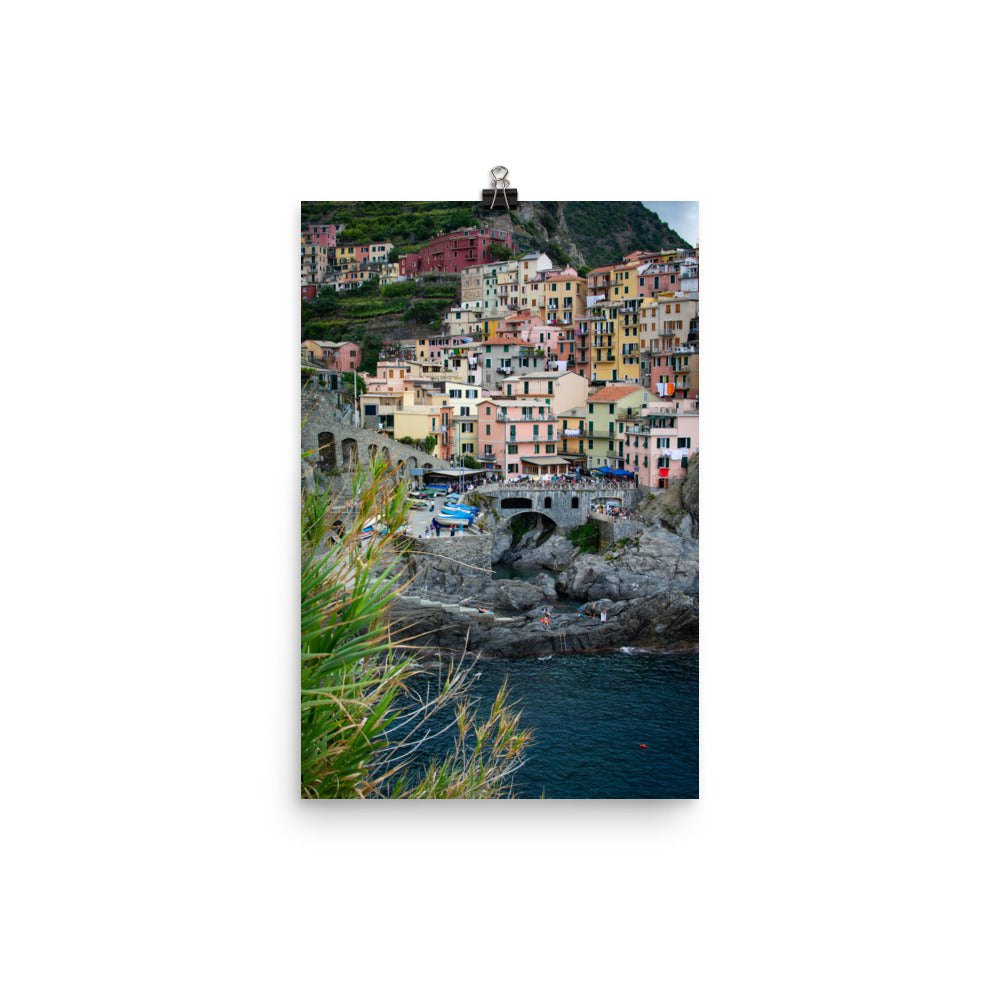 Manarola - Photo paper poster