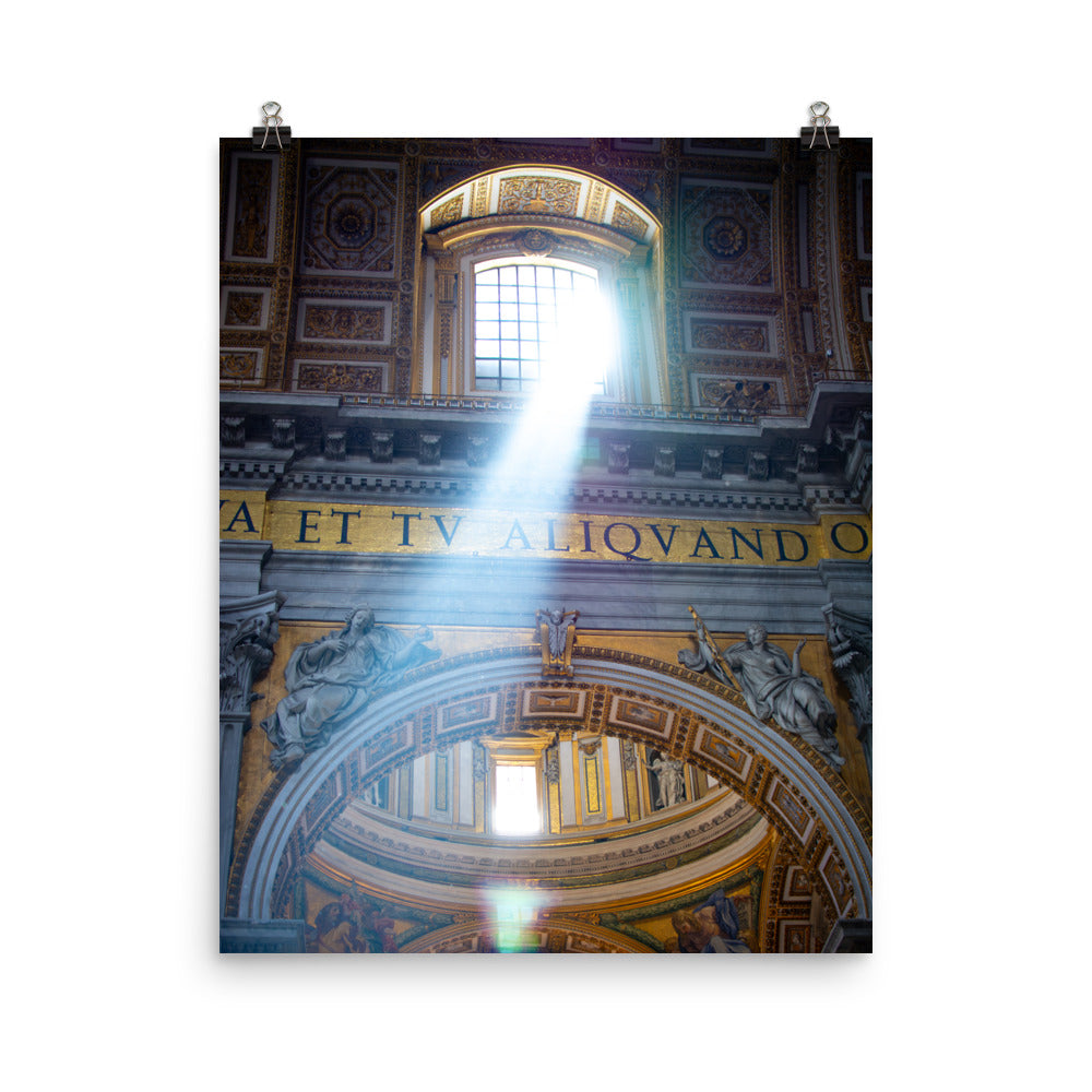 St. Peter's Basilica - Photo paper poster