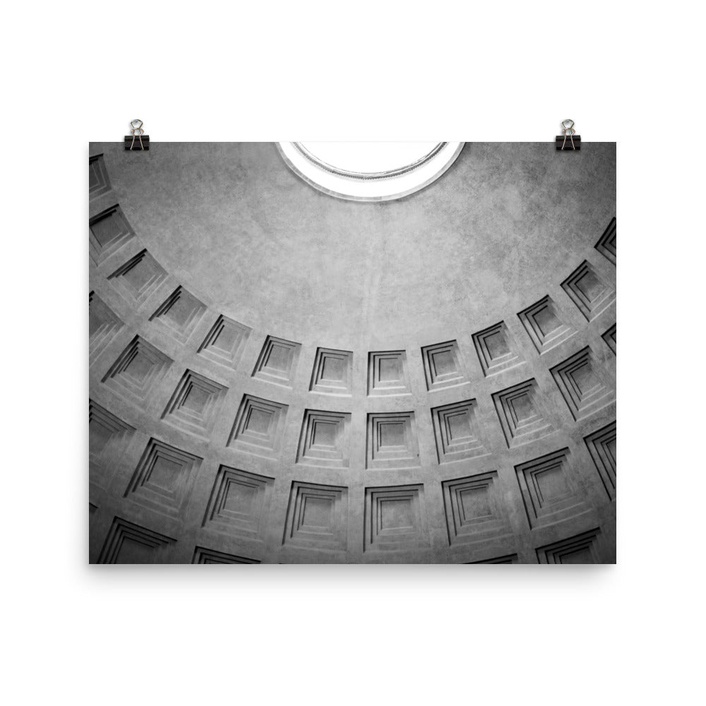 Pantheon.- Photo paper poster