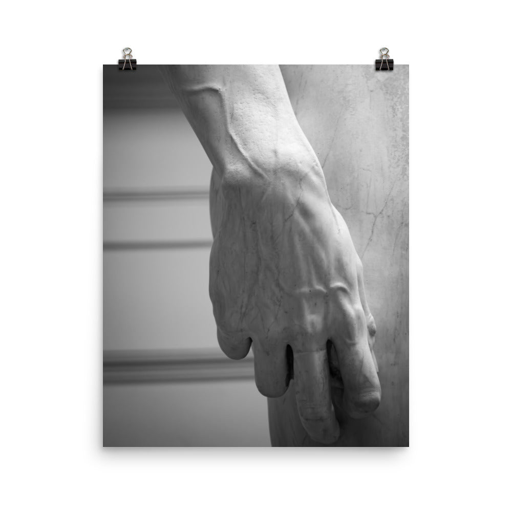 David's Hand - Photo paper poster