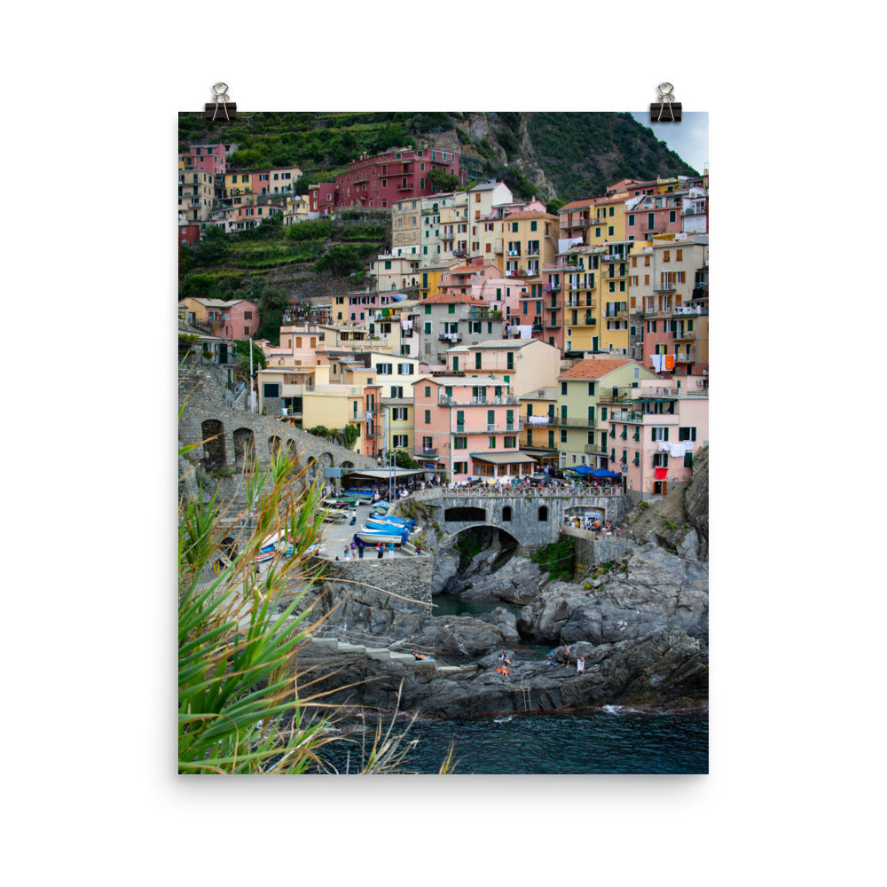 Manarola - Photo paper poster