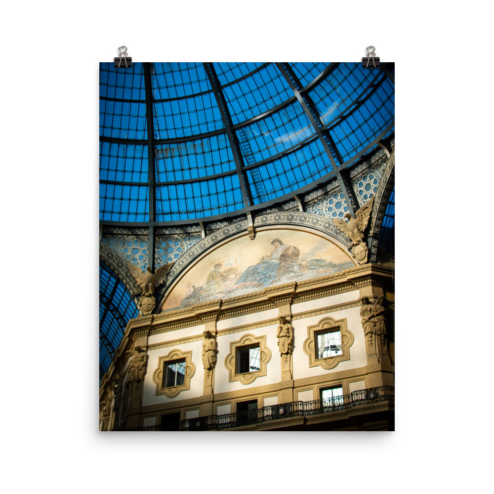 Galleria Vittorio Emanuele II - Photo paper poster