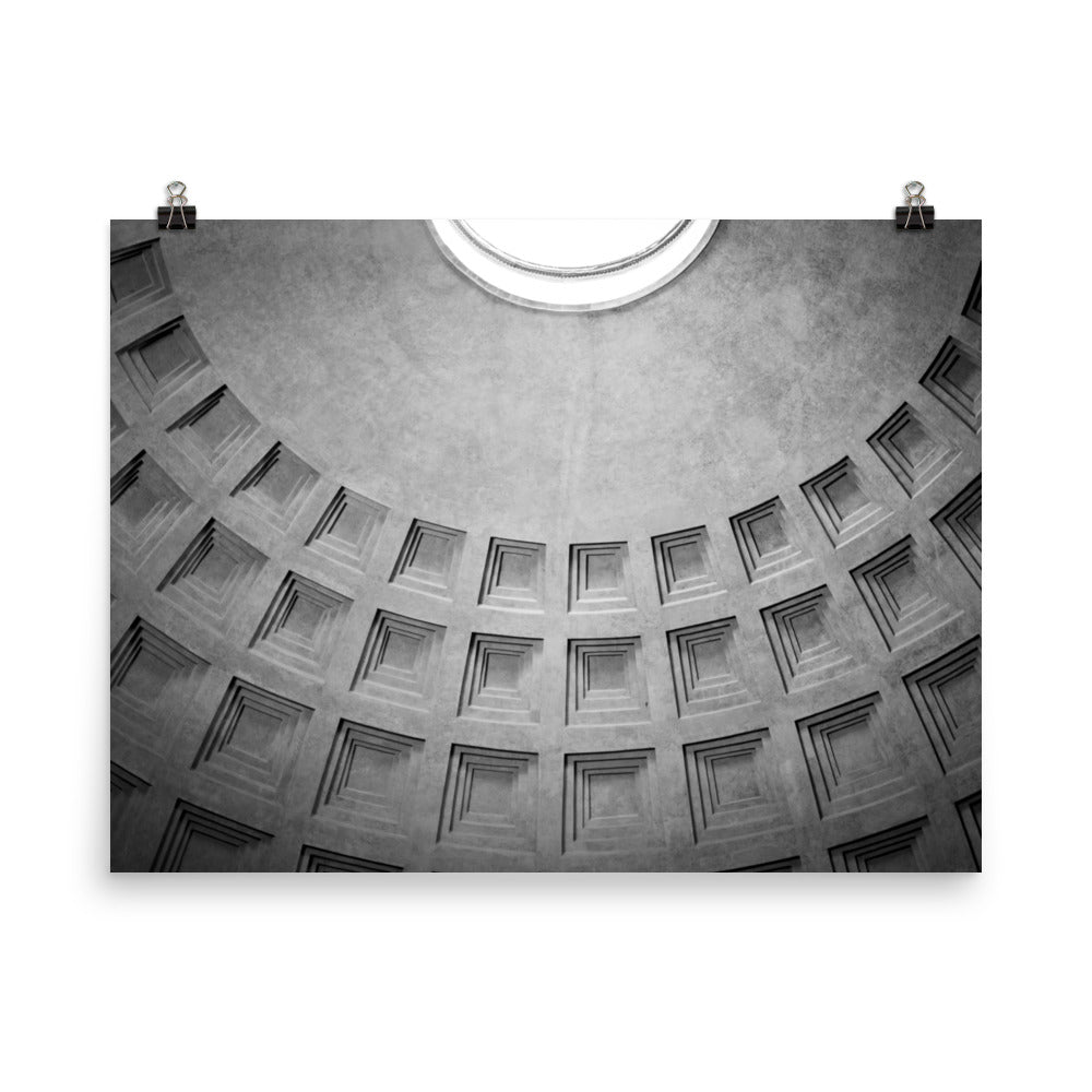 Pantheon.- Photo paper poster