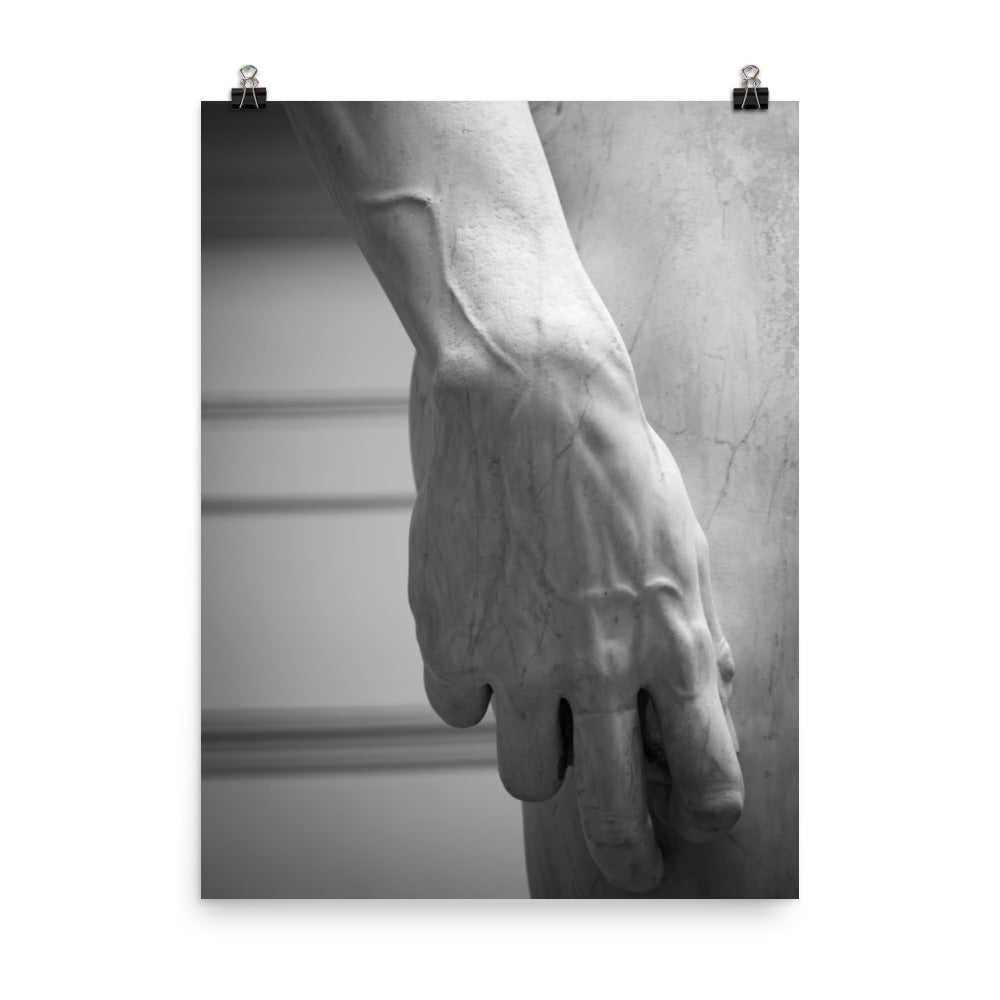 David's Hand - Photo paper poster