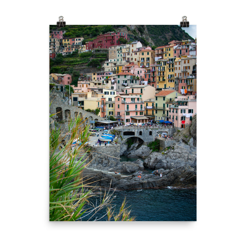 Manarola - Photo paper poster