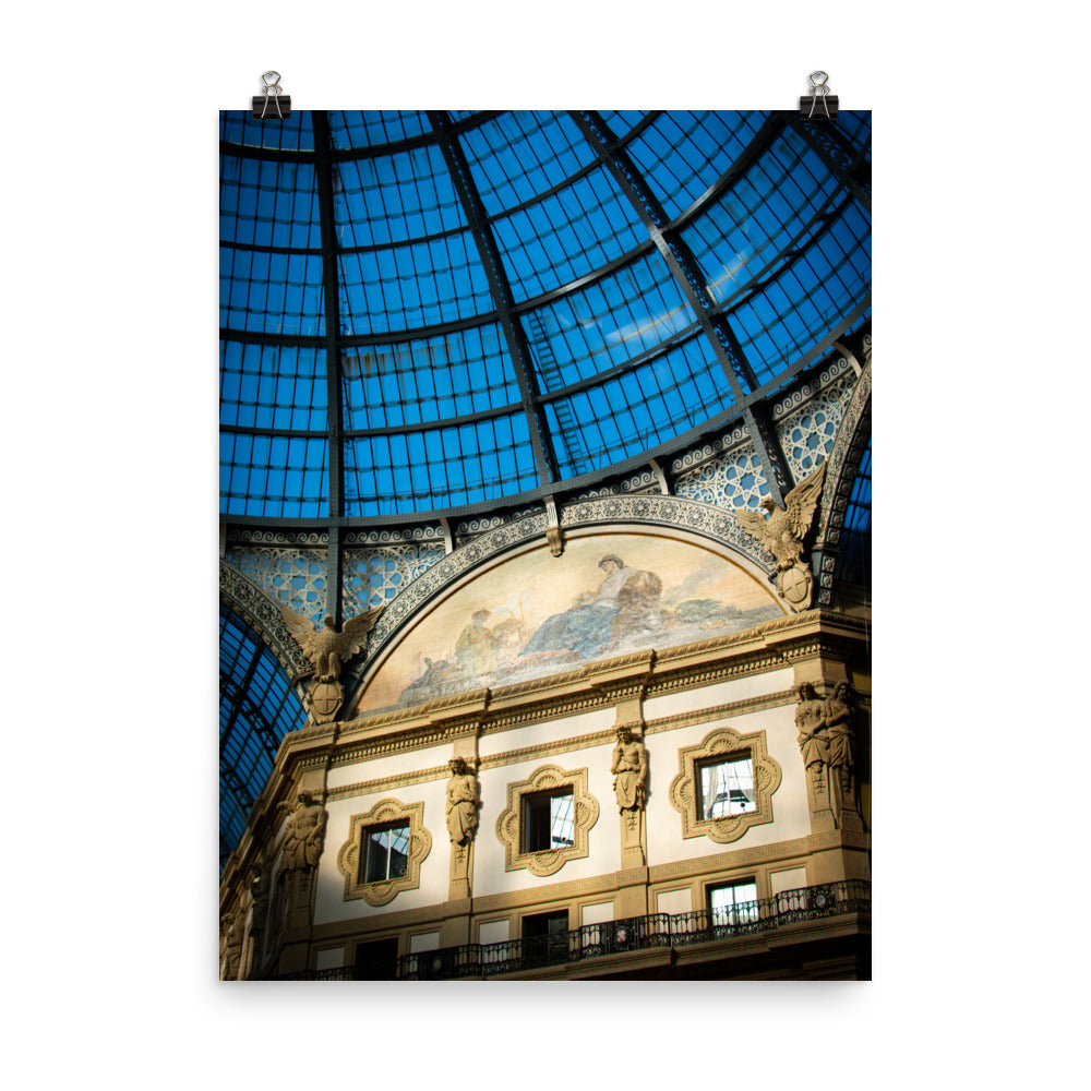 Galleria Vittorio Emanuele II - Photo paper poster