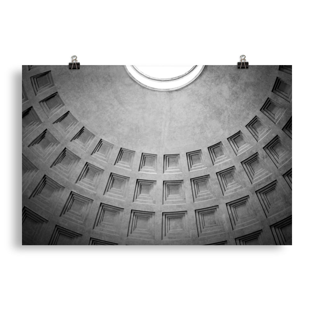 Pantheon.- Photo paper poster