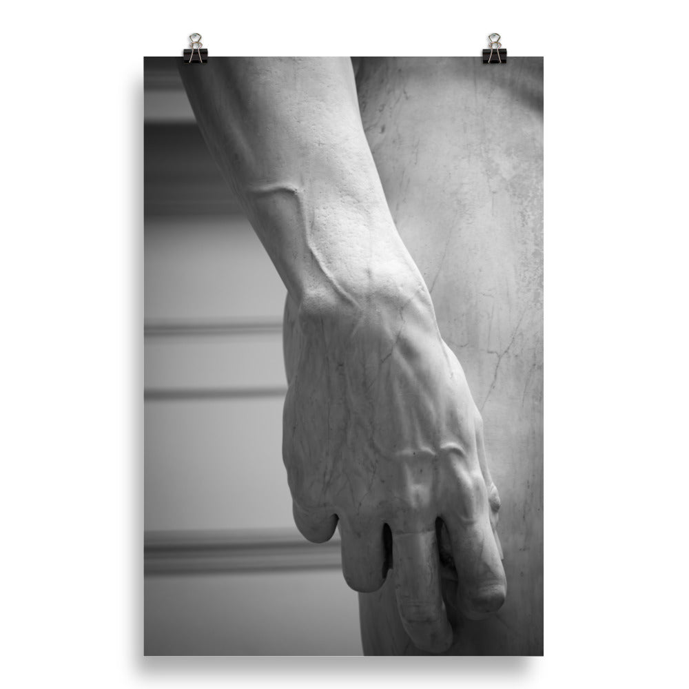 David's Hand - Photo paper poster