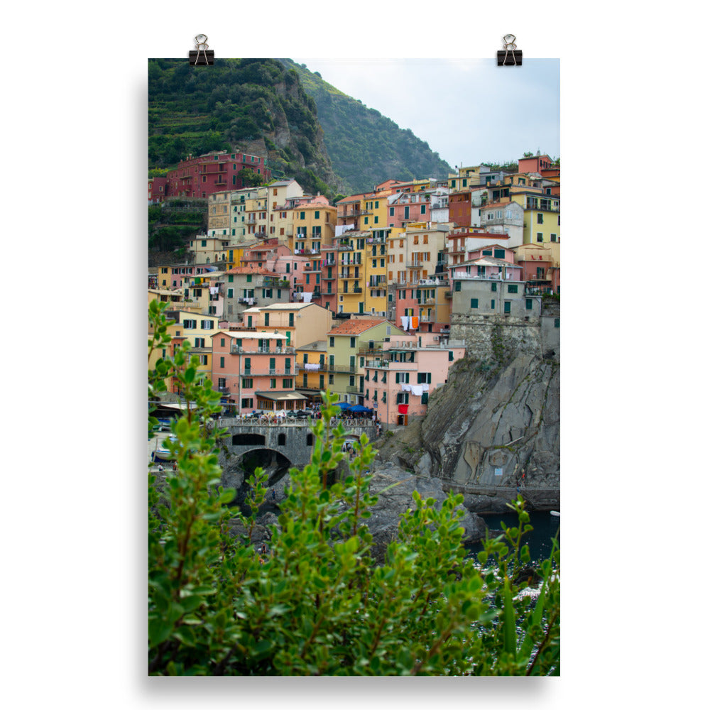 Manarola, Cinque Terre - Photo paper poster