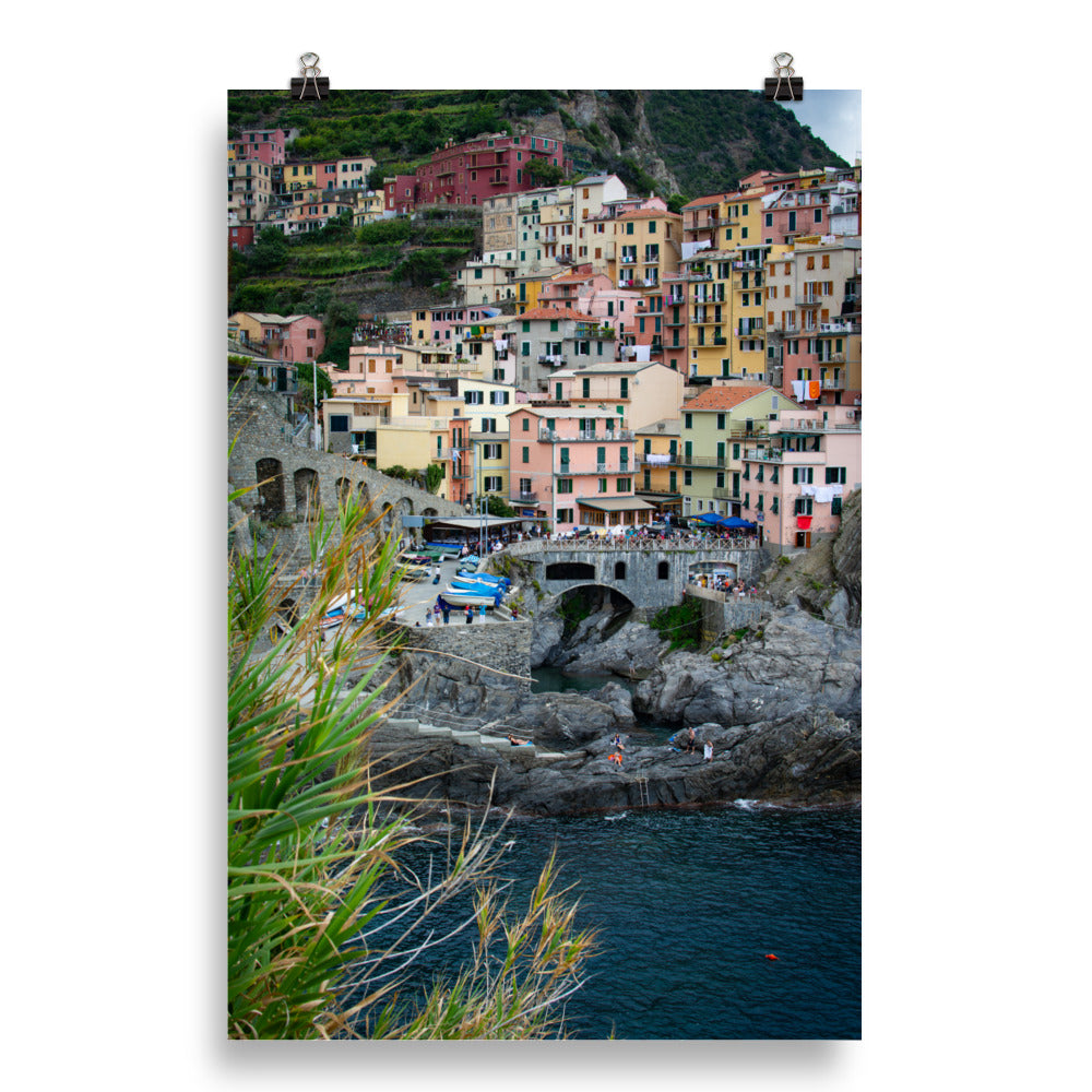 Manarola - Photo paper poster