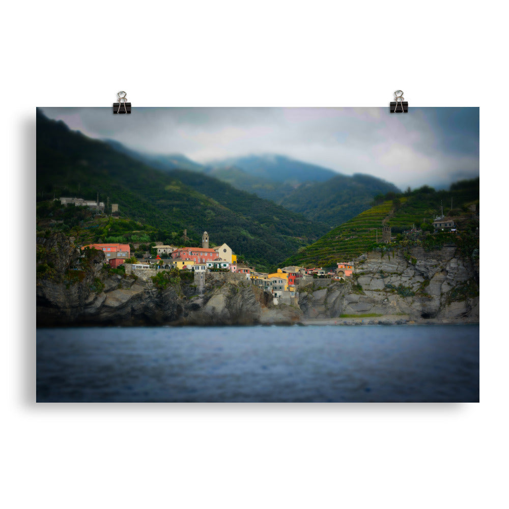 Vernazza - Photo paper poster