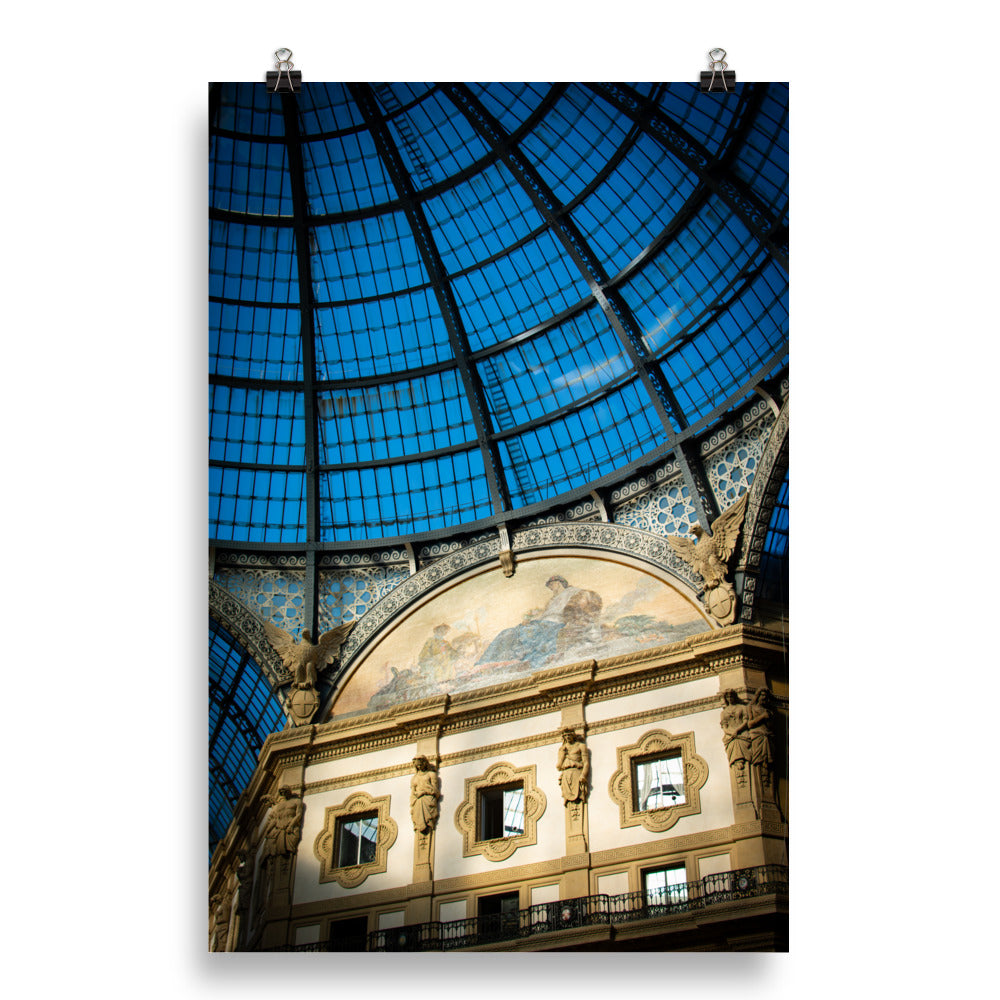 Galleria Vittorio Emanuele II - Photo paper poster