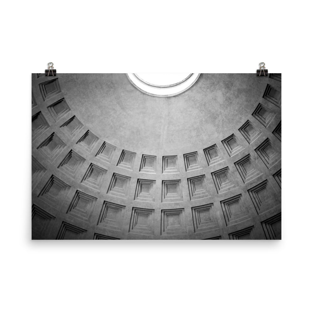 Pantheon.- Photo paper poster