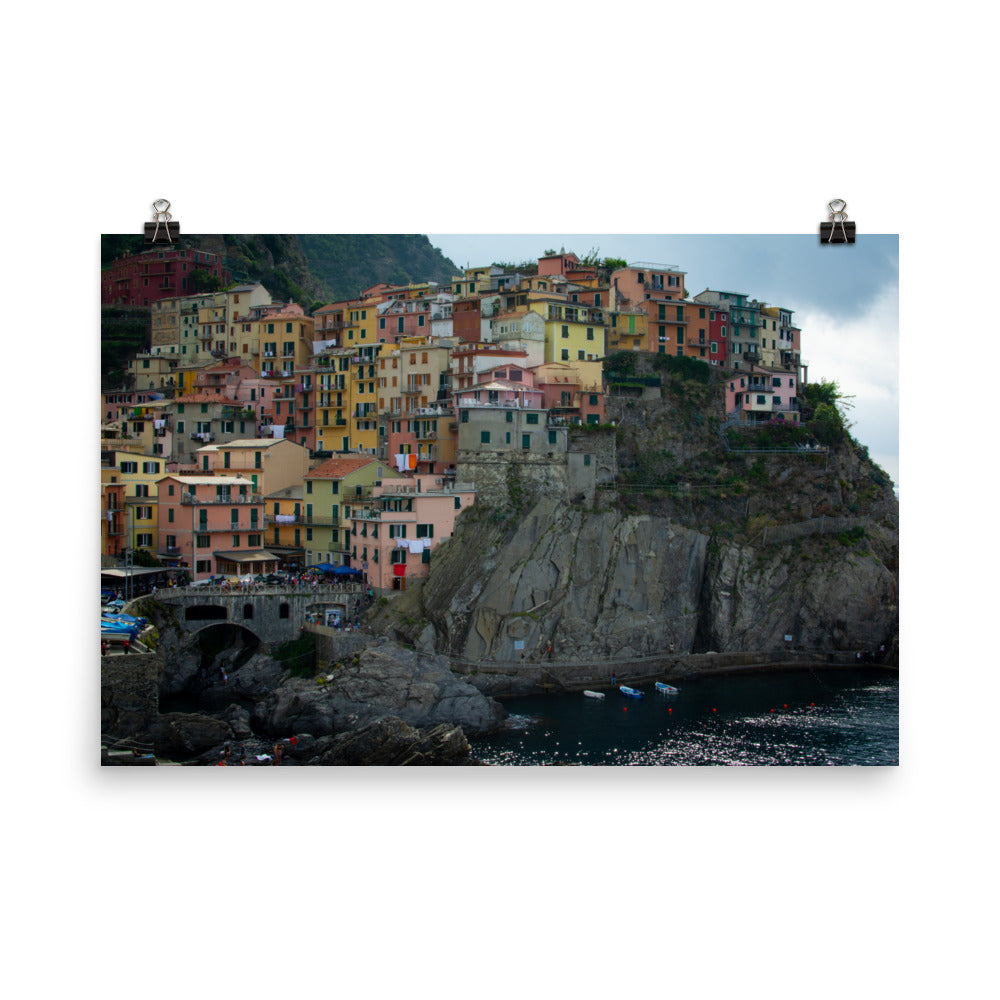 Manarola - Photo paper poster