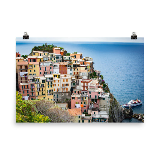 Manarola - Photo paper poster