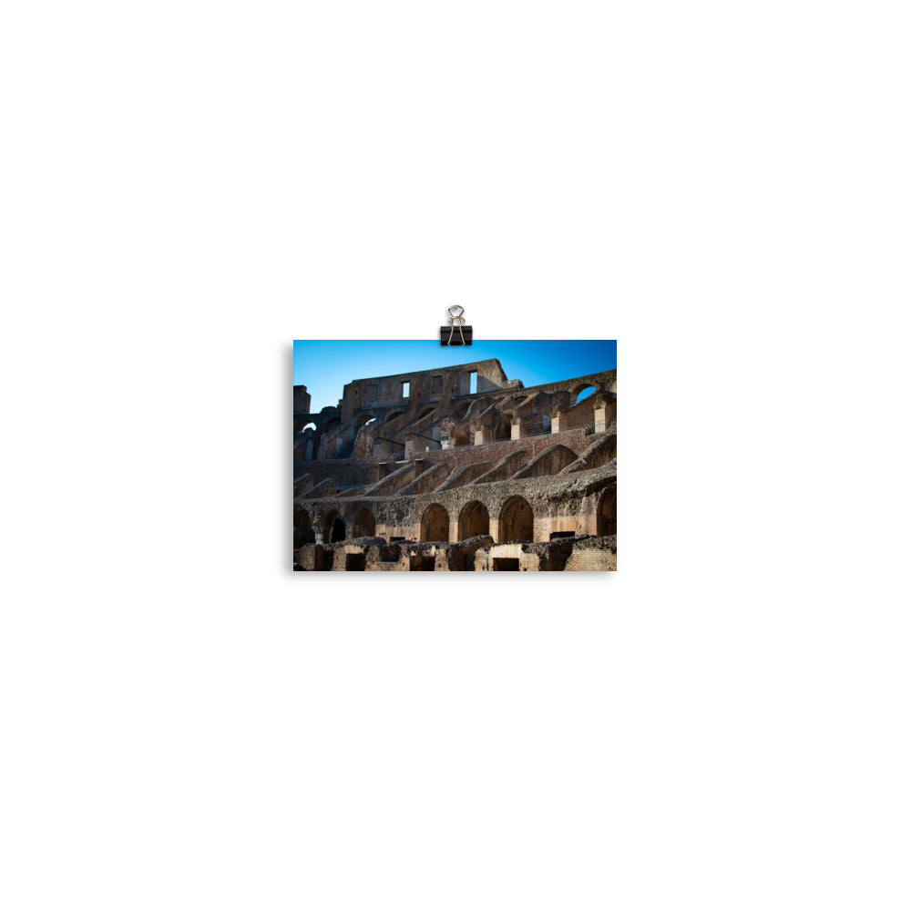 Roman Colosseum Interior - Photo paper poster