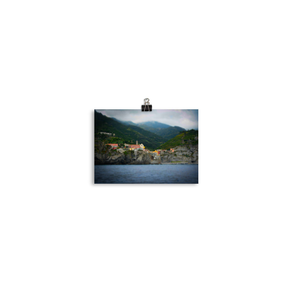 Vernazza - Photo paper poster