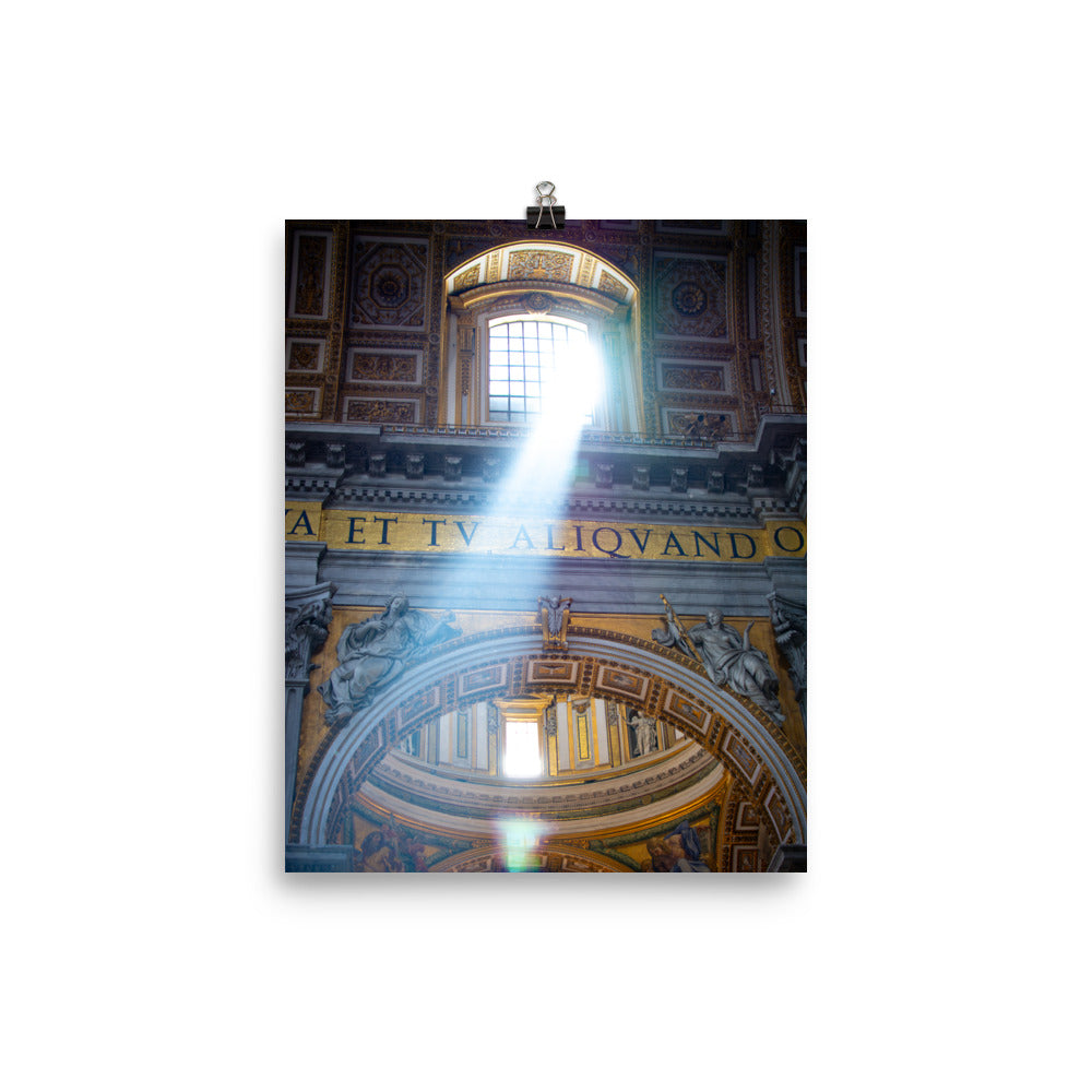 St. Peter's Basilica - Photo paper poster