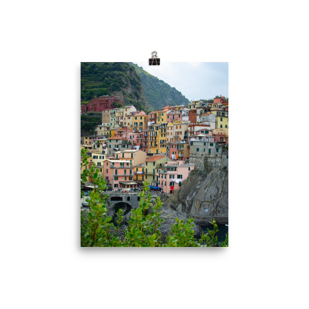 Manarola, Cinque Terre - Photo paper poster