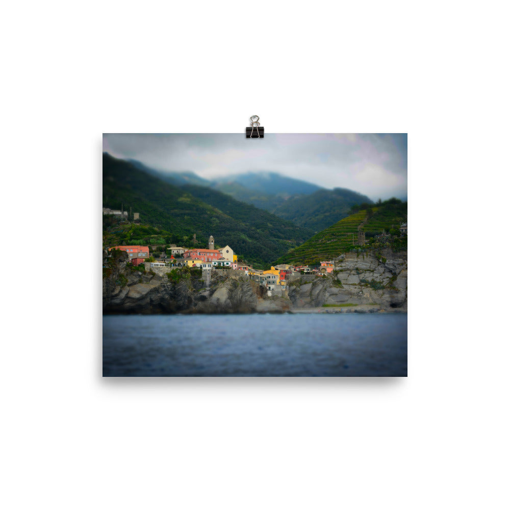 Vernazza - Photo paper poster