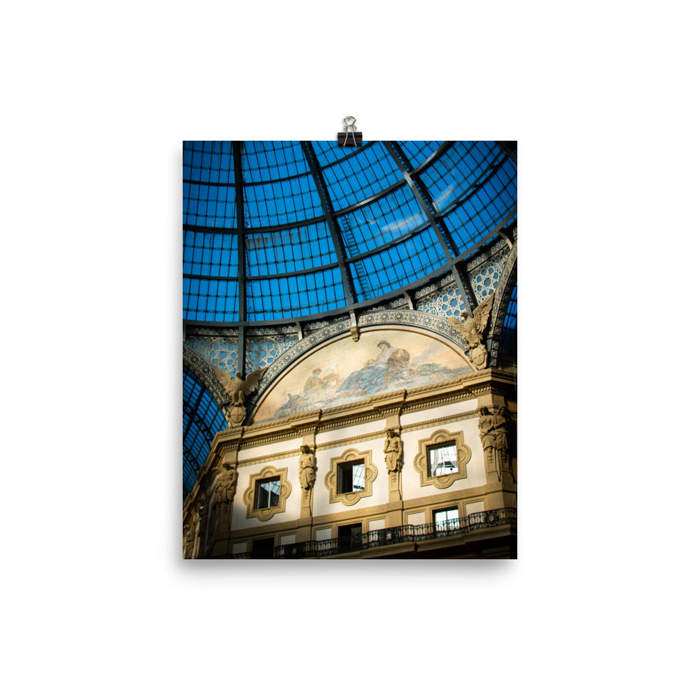 Galleria Vittorio Emanuele II - Photo paper poster