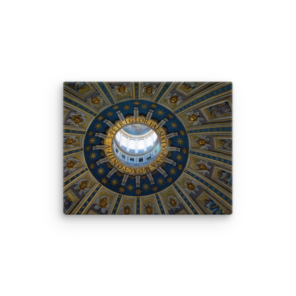 St. Peter's Basilica Dome Interior - Thin canvas