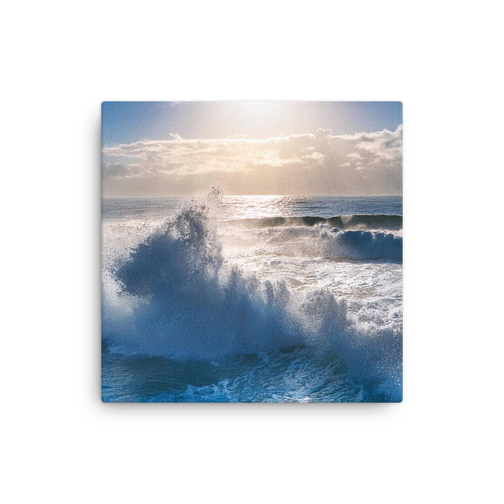 Waves Crashing - Thin canvas