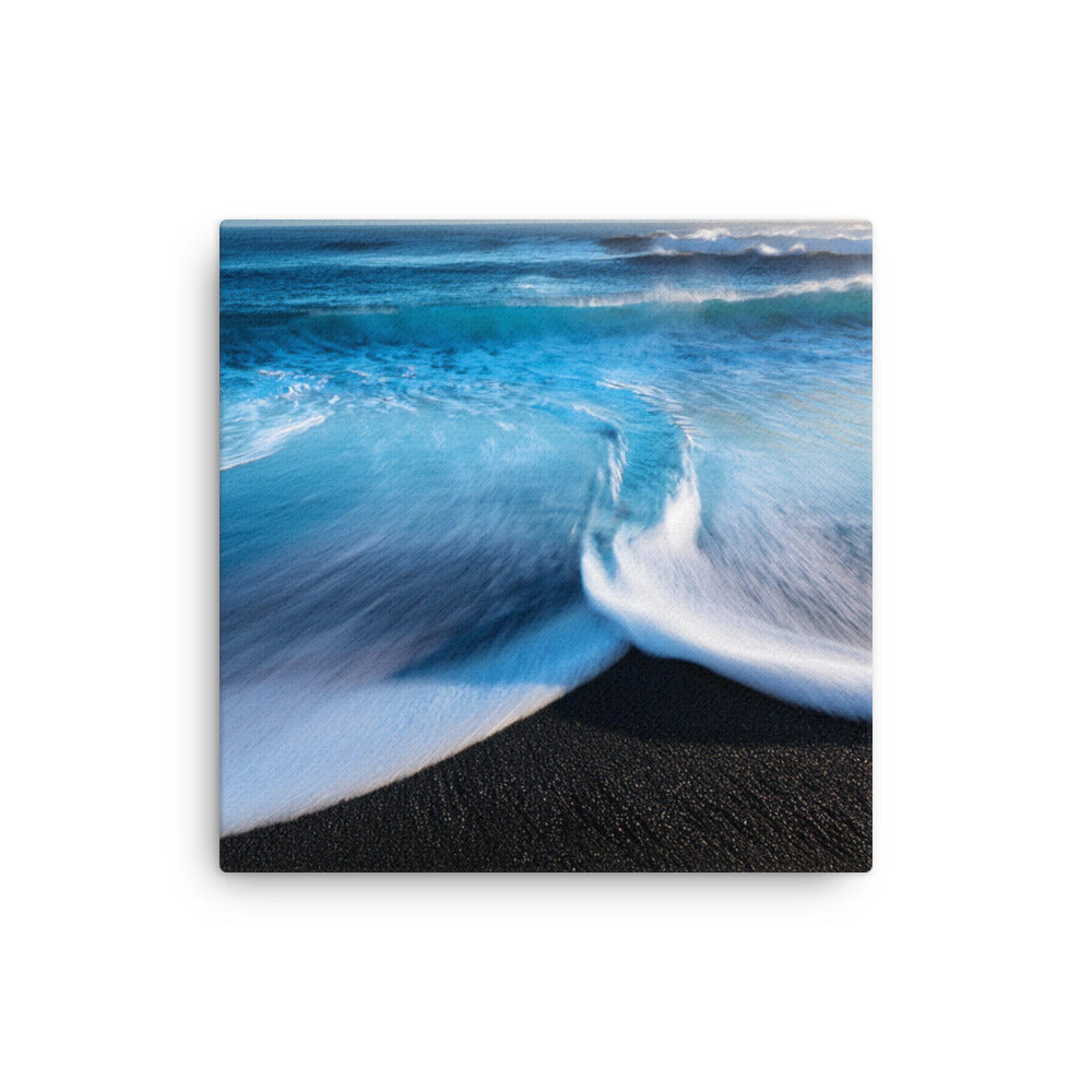 Black Sand Beach - Thin canvas