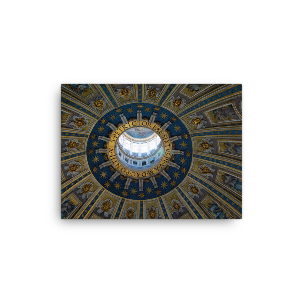 St. Peter's Basilica Dome Interior - Thin canvas