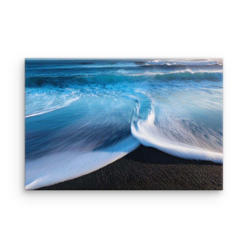 Black Sand Beach - Thin canvas