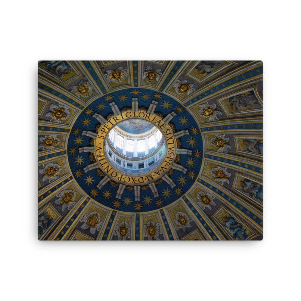 St. Peter's Basilica Dome Interior - Thin canvas