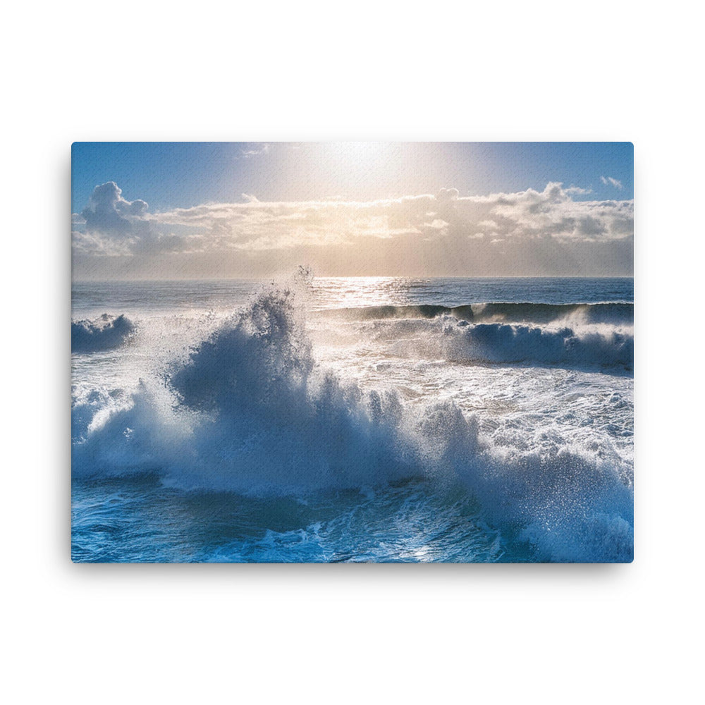 Waves Crashing - Thin canvas