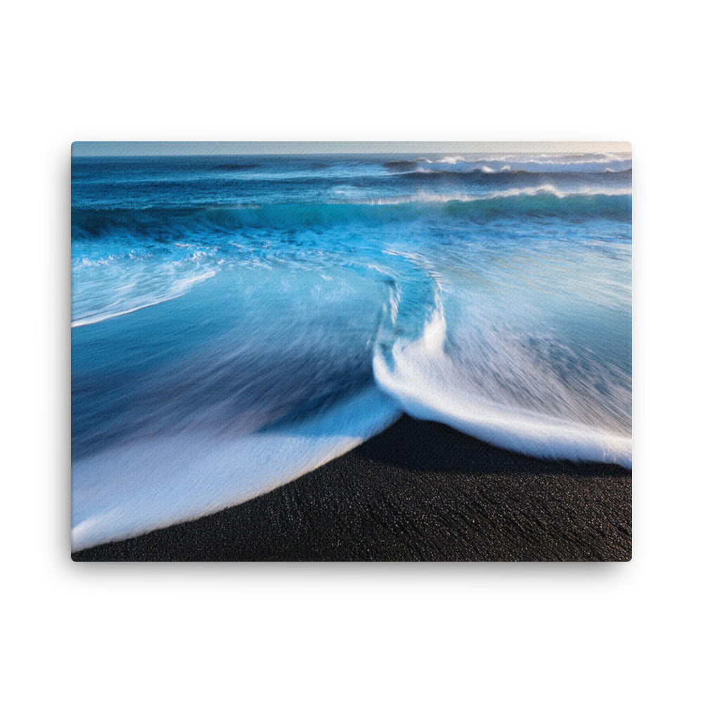 Black Sand Beach - Thin canvas