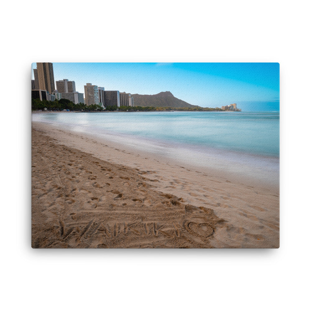 Waikiki Beach - Thin canvas