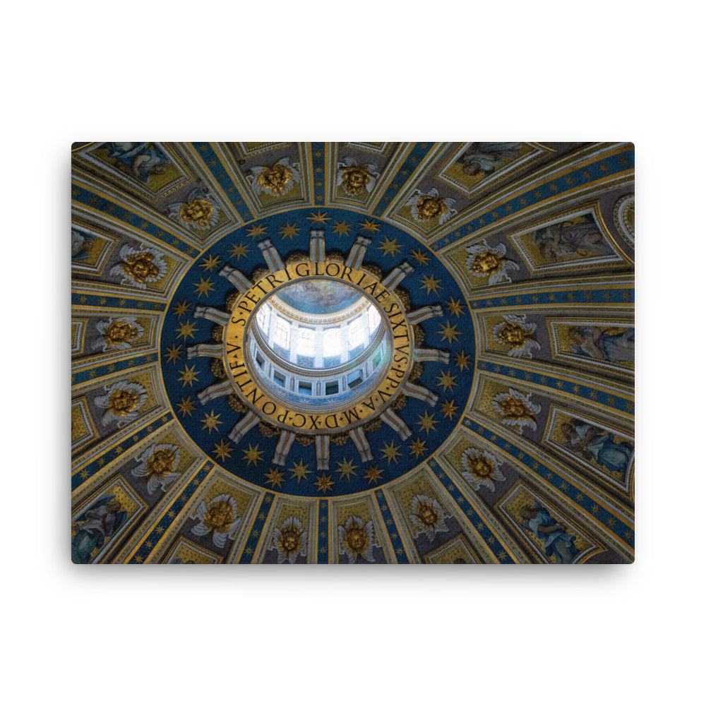 St. Peter's Basilica Dome Interior - Thin canvas