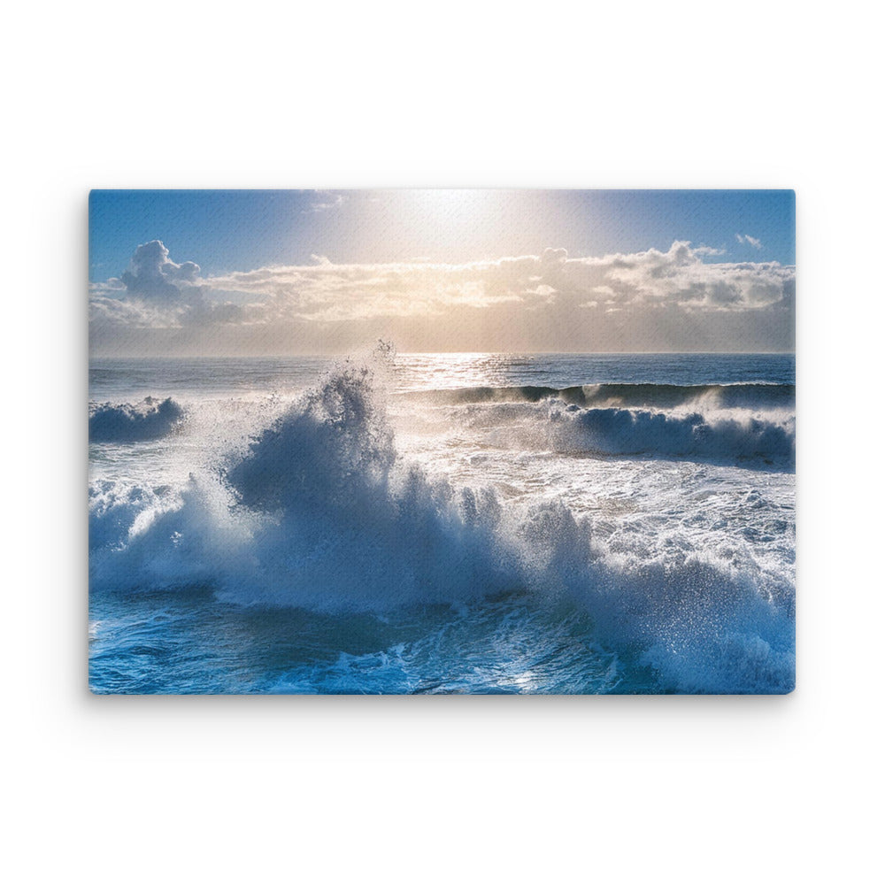 Waves Crashing - Thin canvas