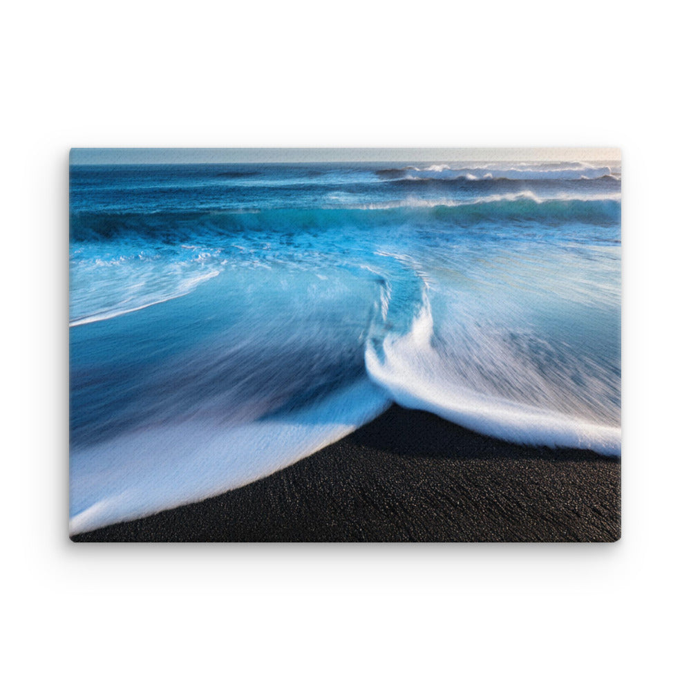 Black Sand Beach - Thin canvas