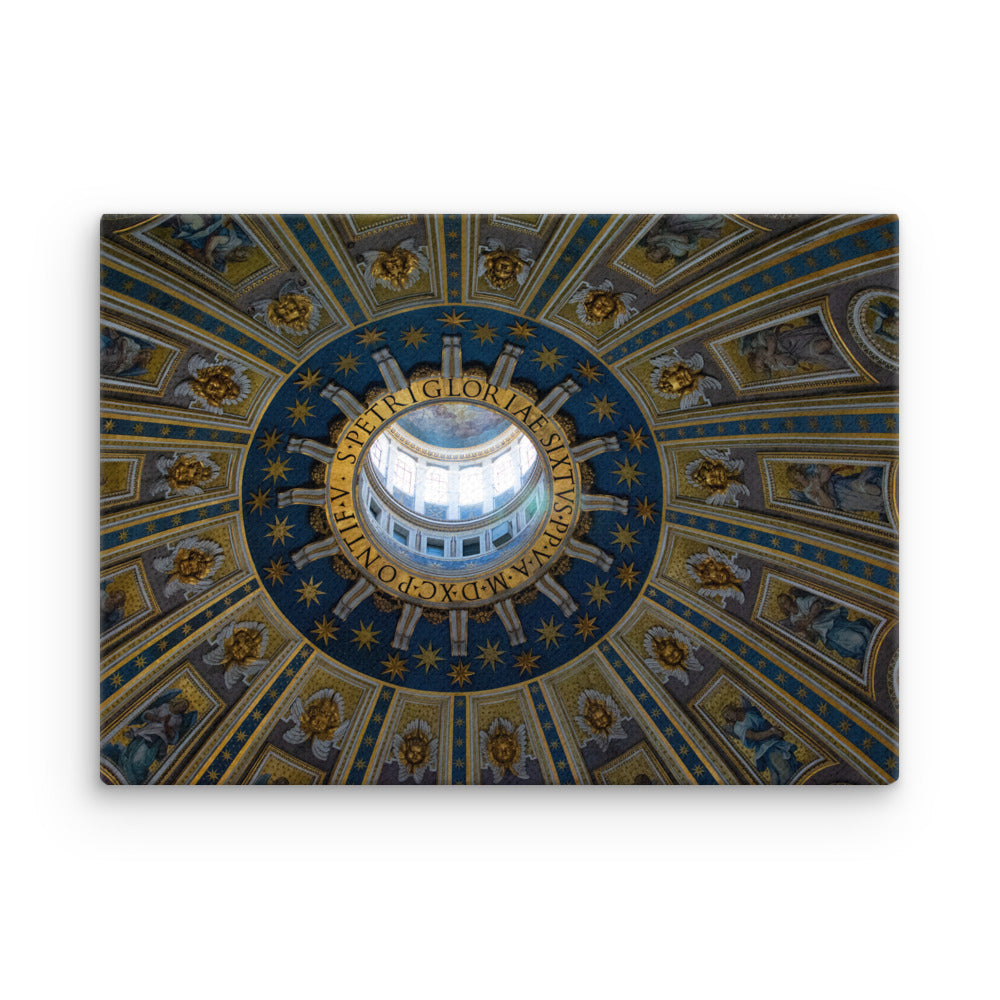 St. Peter's Basilica Dome Interior - Thin canvas