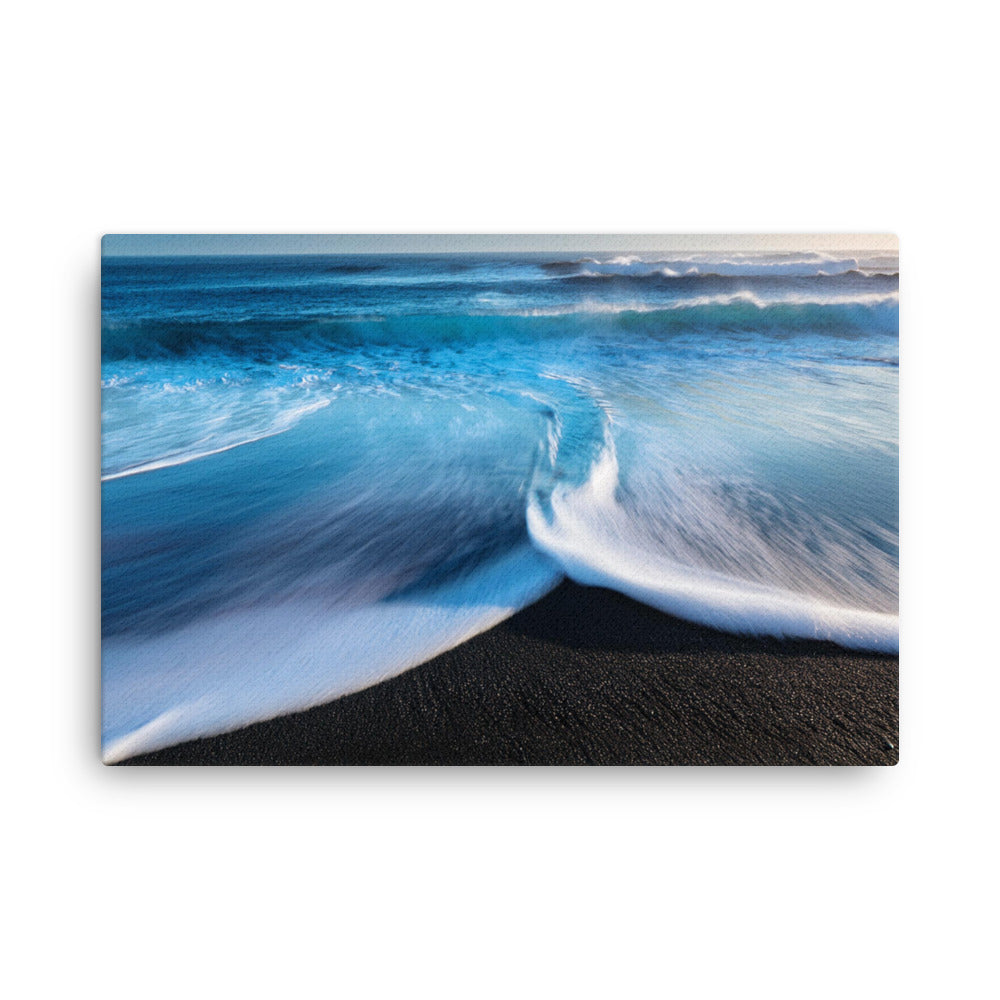 Black Sand Beach - Thin canvas