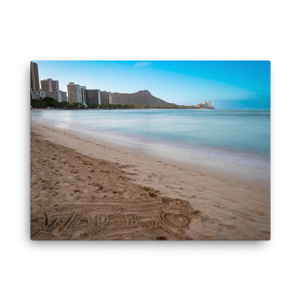 Waikiki Beach - Thin canvas