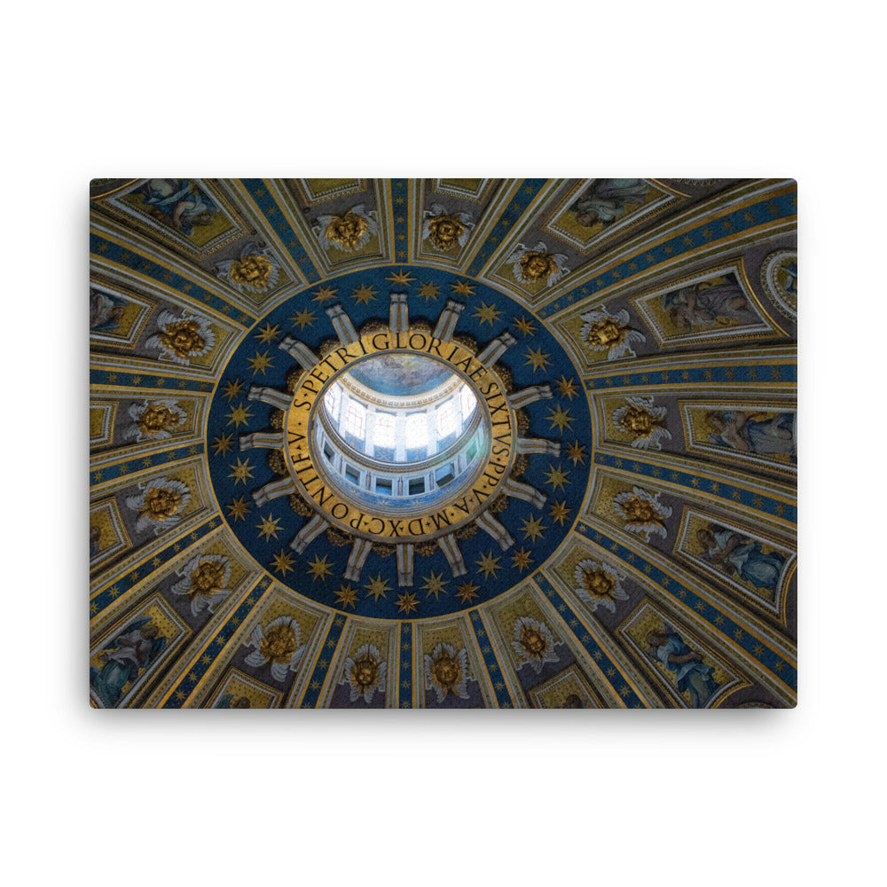 St. Peter's Basilica Dome Interior - Thin canvas