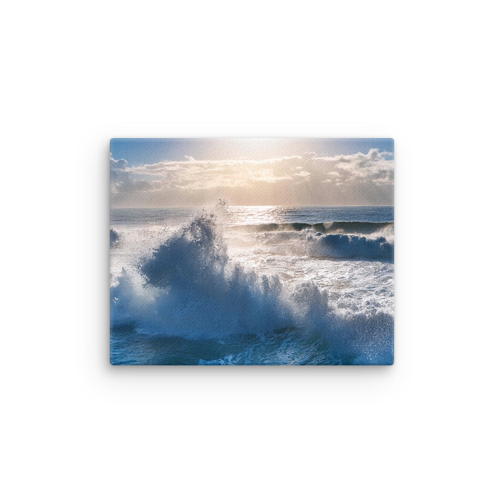 Waves Crashing - Thin canvas