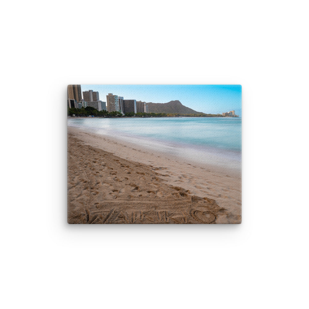 Waikiki Beach - Thin canvas