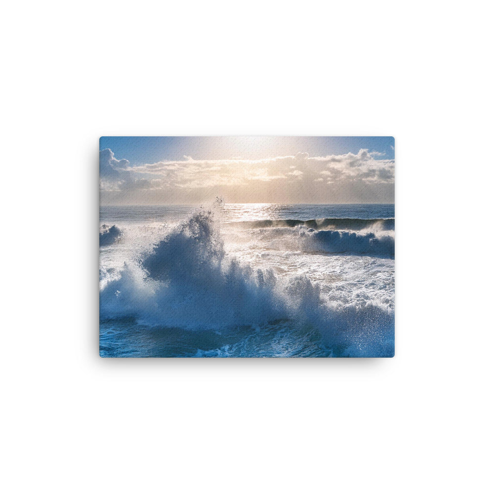 Waves Crashing - Thin canvas