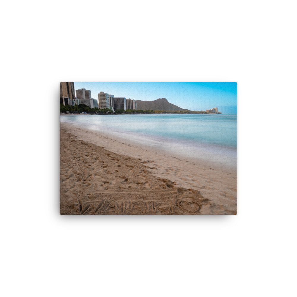 Waikiki Beach - Thin canvas