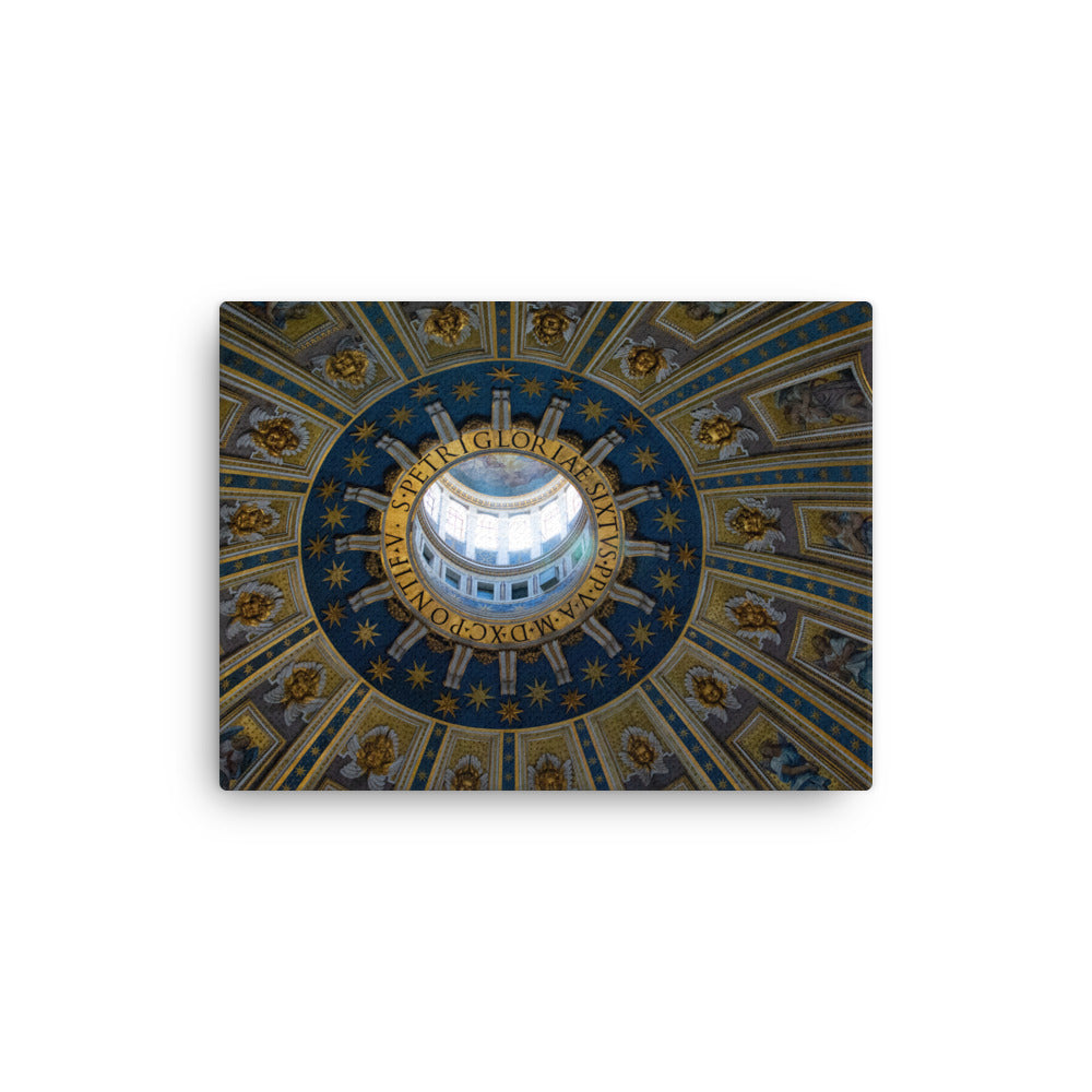 St. Peter's Basilica Dome Interior - Thin canvas